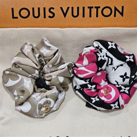 louis vuitton scrunchie wholesale|Louis Vuitton hair clip.